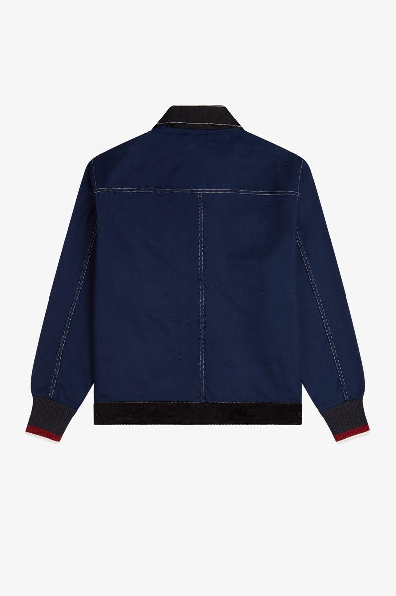 Light Navy Fred Perry SM3035 Men's Jackets | PH 1249GSOL